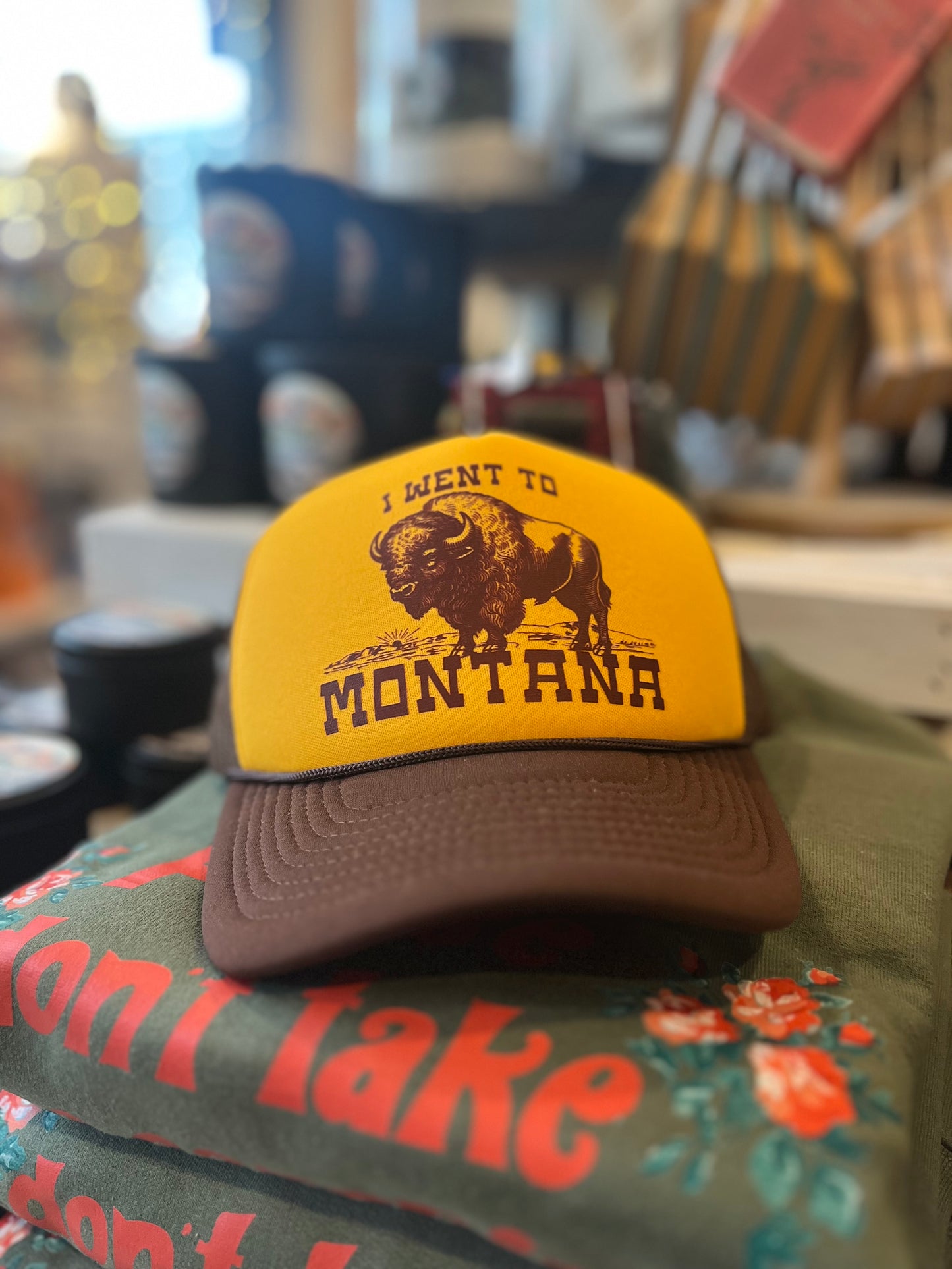 I Went To Montana Trucker Hat