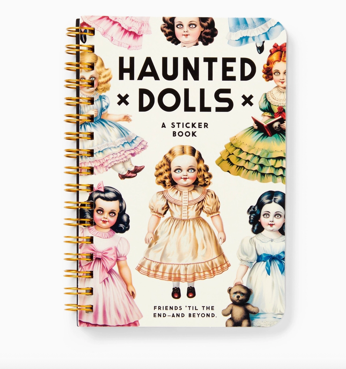 Haunted Dolls Sticker Book