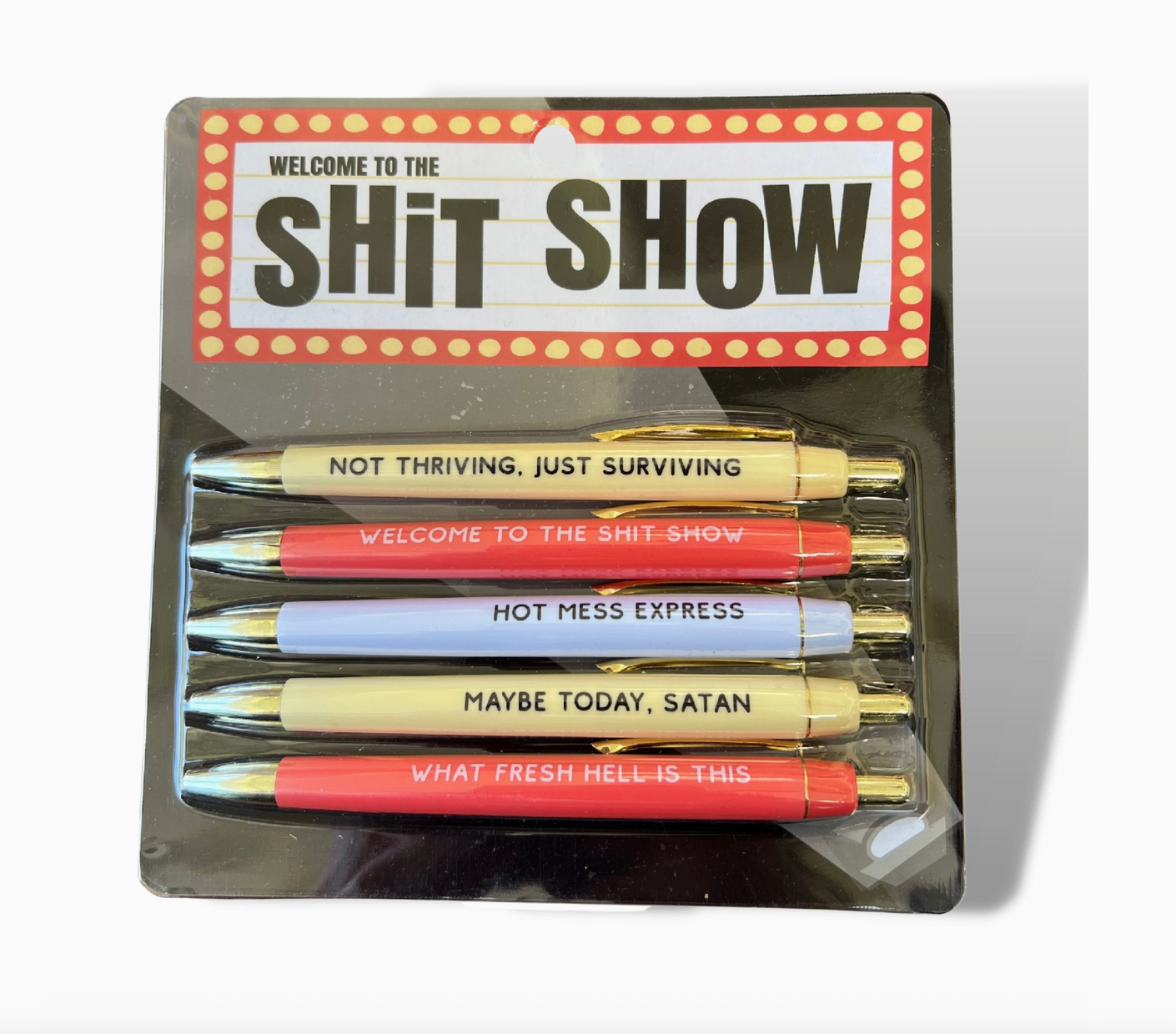 Welcome to the Shitshow Pen Set