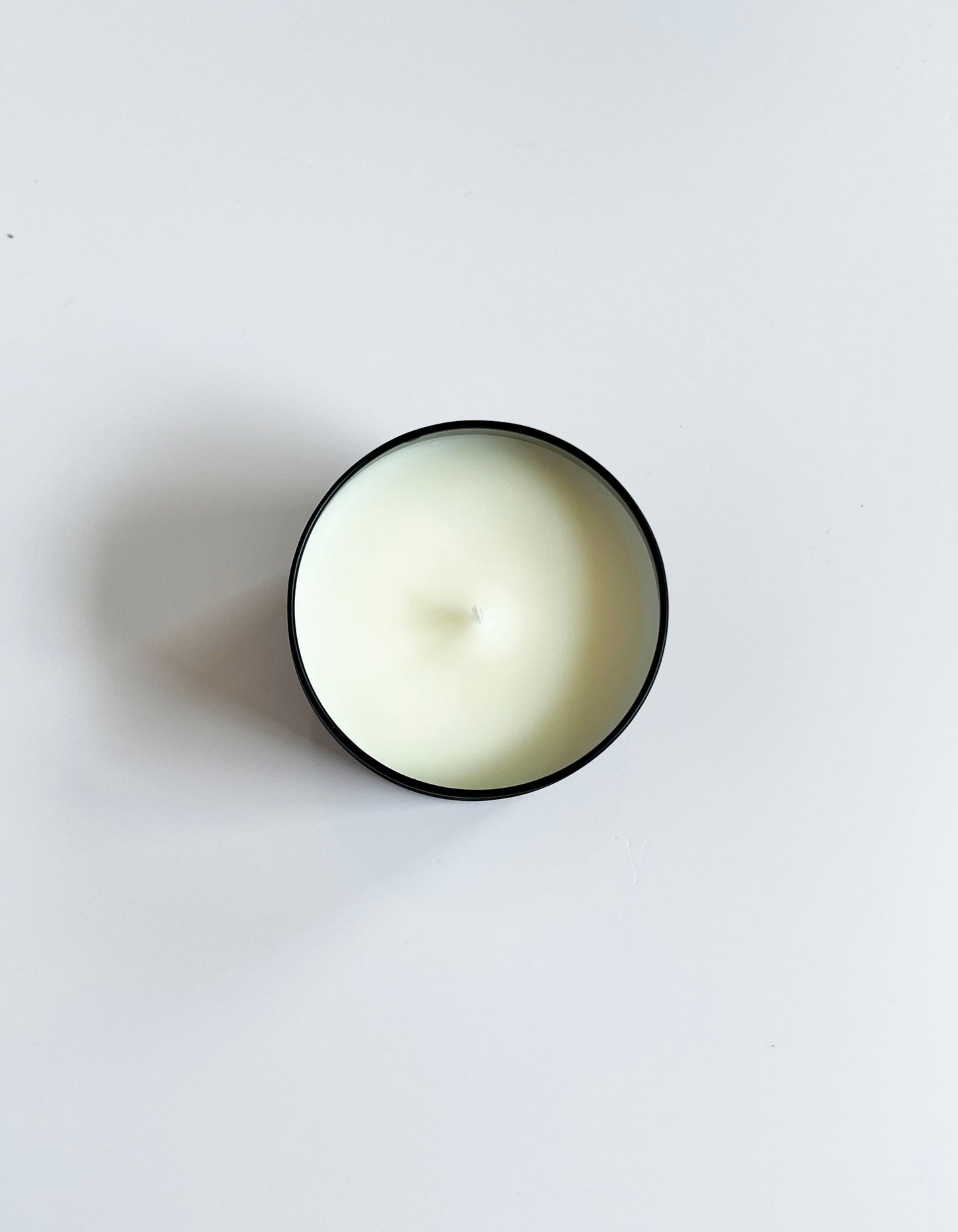black matte candle tin soy wax essential oils coin laundry montana