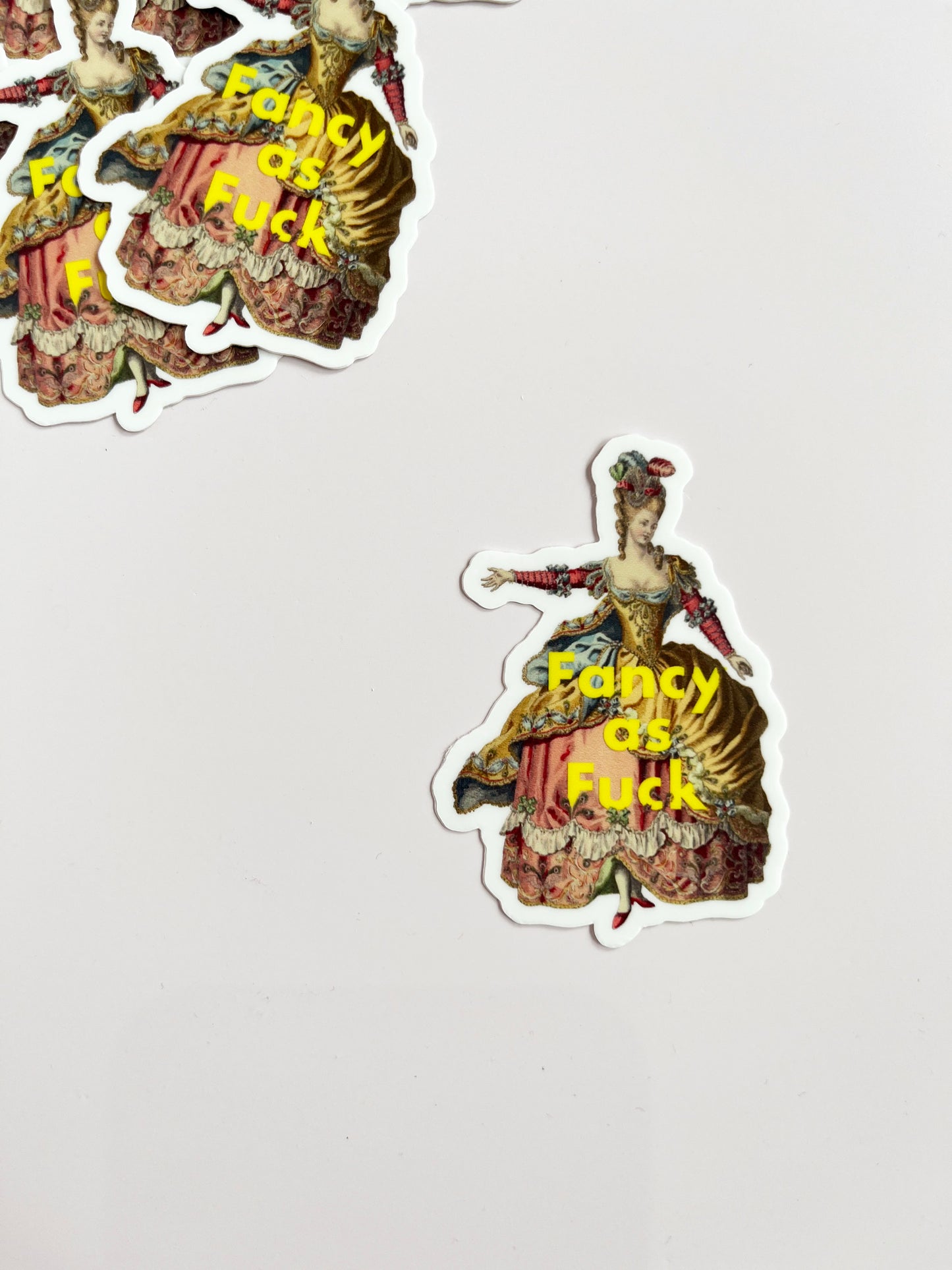 Fancy as Fuck Sticker