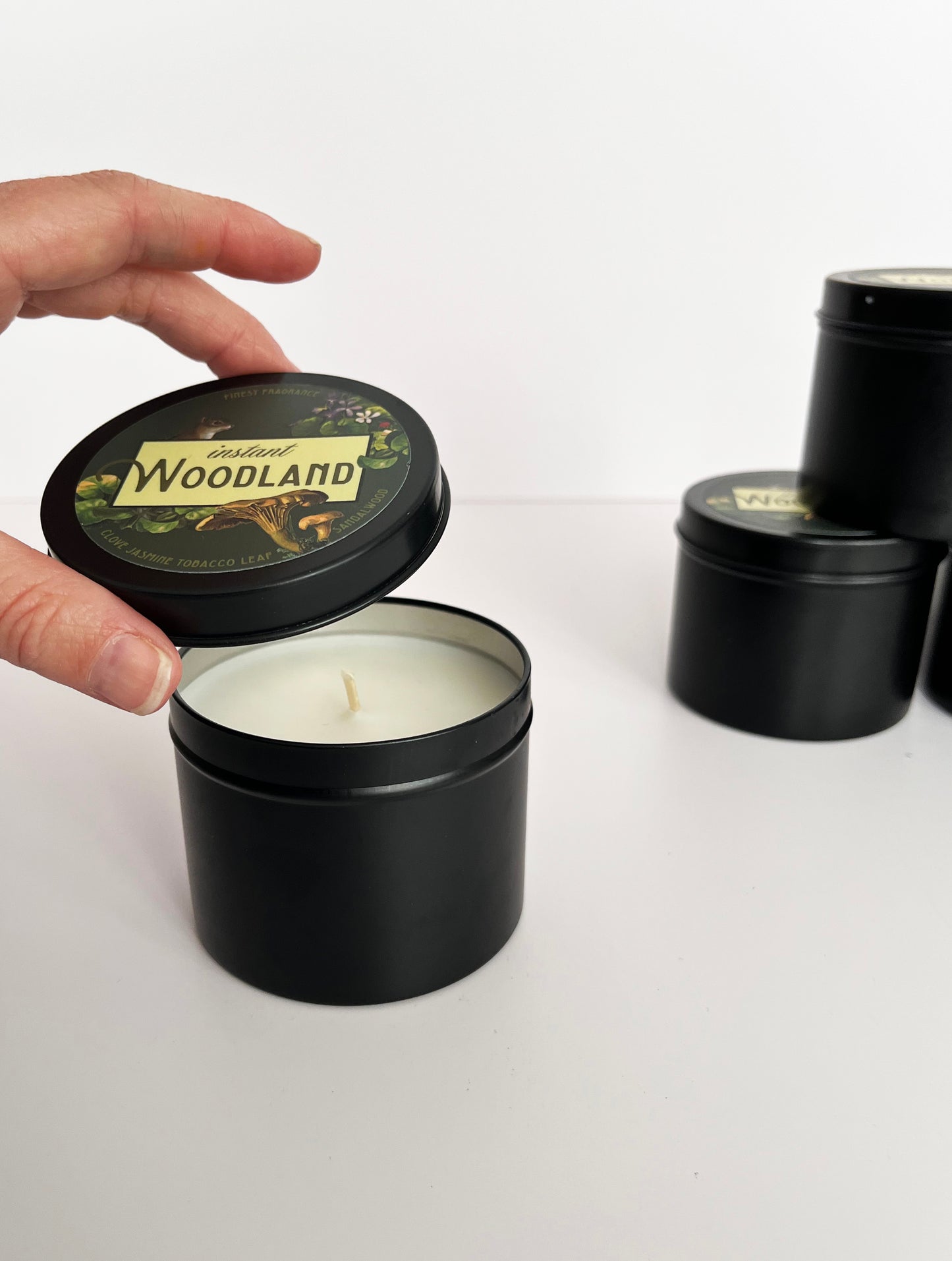 high quality scented candle inspired by nature outdoors hiking fishing hunting camping coin laundry