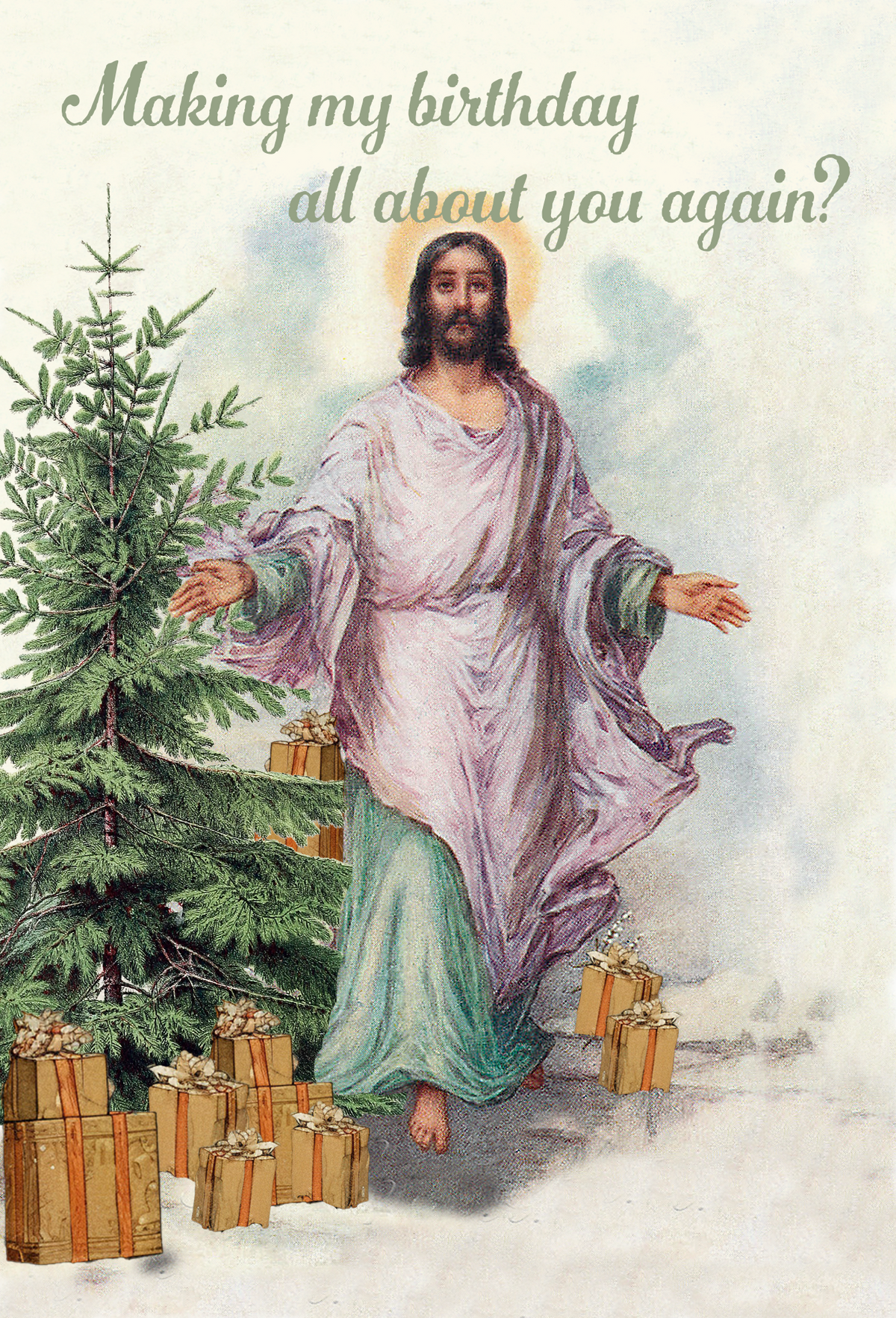 Jesus Birthday Card