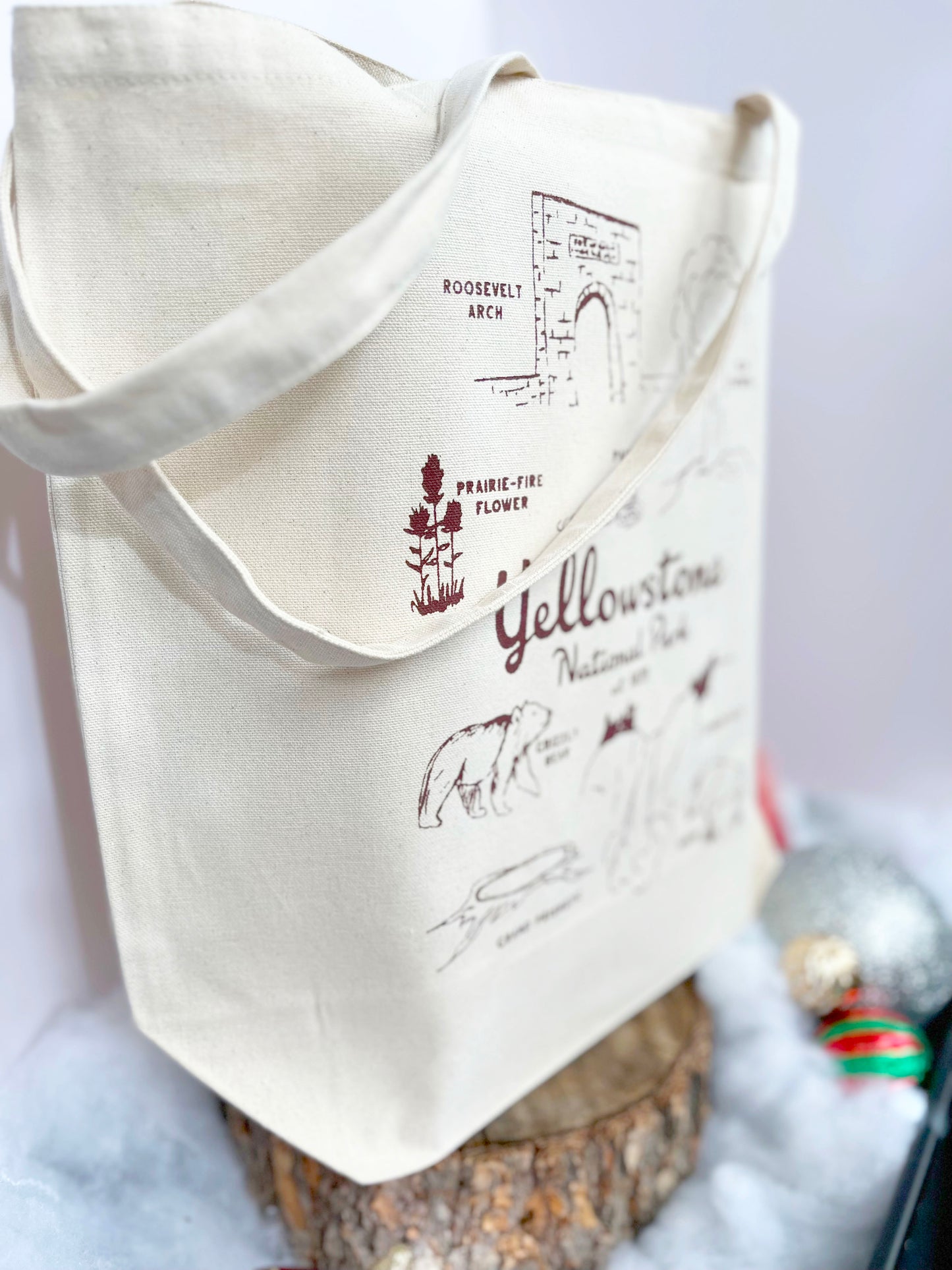 Yellowstone National Park Tote Bag