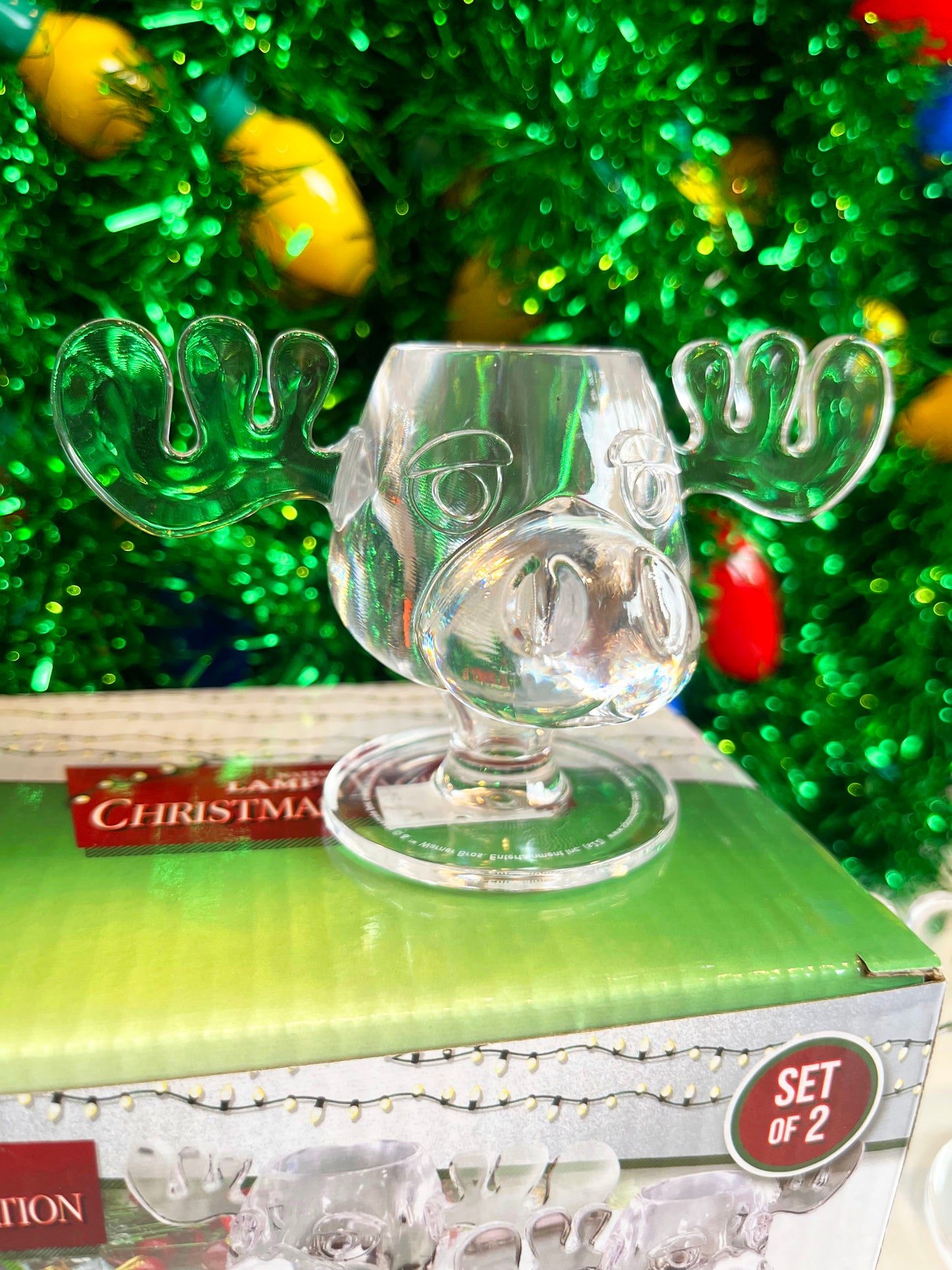 Christmas Vacation Moose Shot Mugs - Set of 2