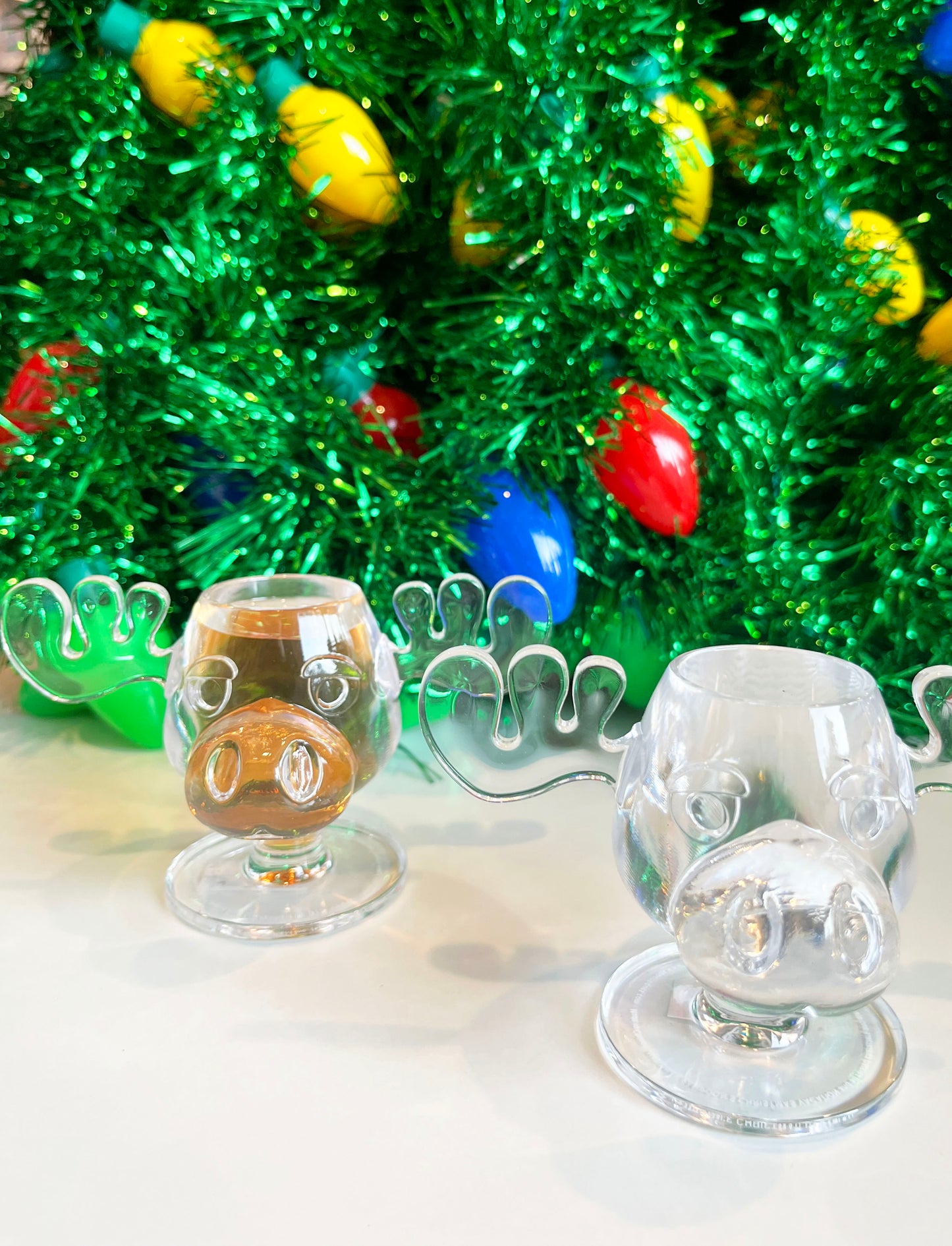 Christmas Vacation Moose Shot Mugs - Set of 2