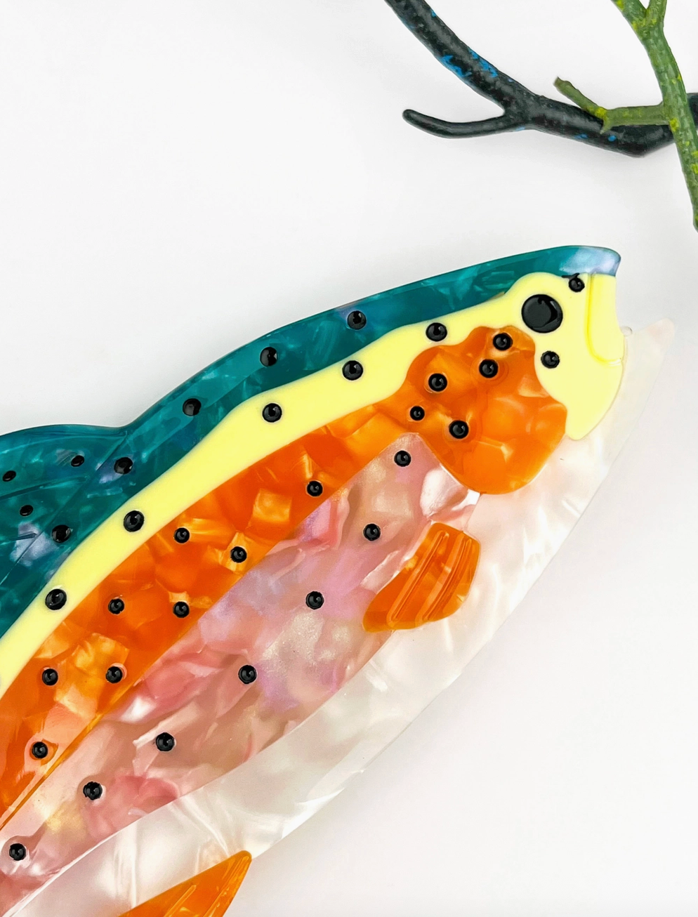 Trout Hair Clip