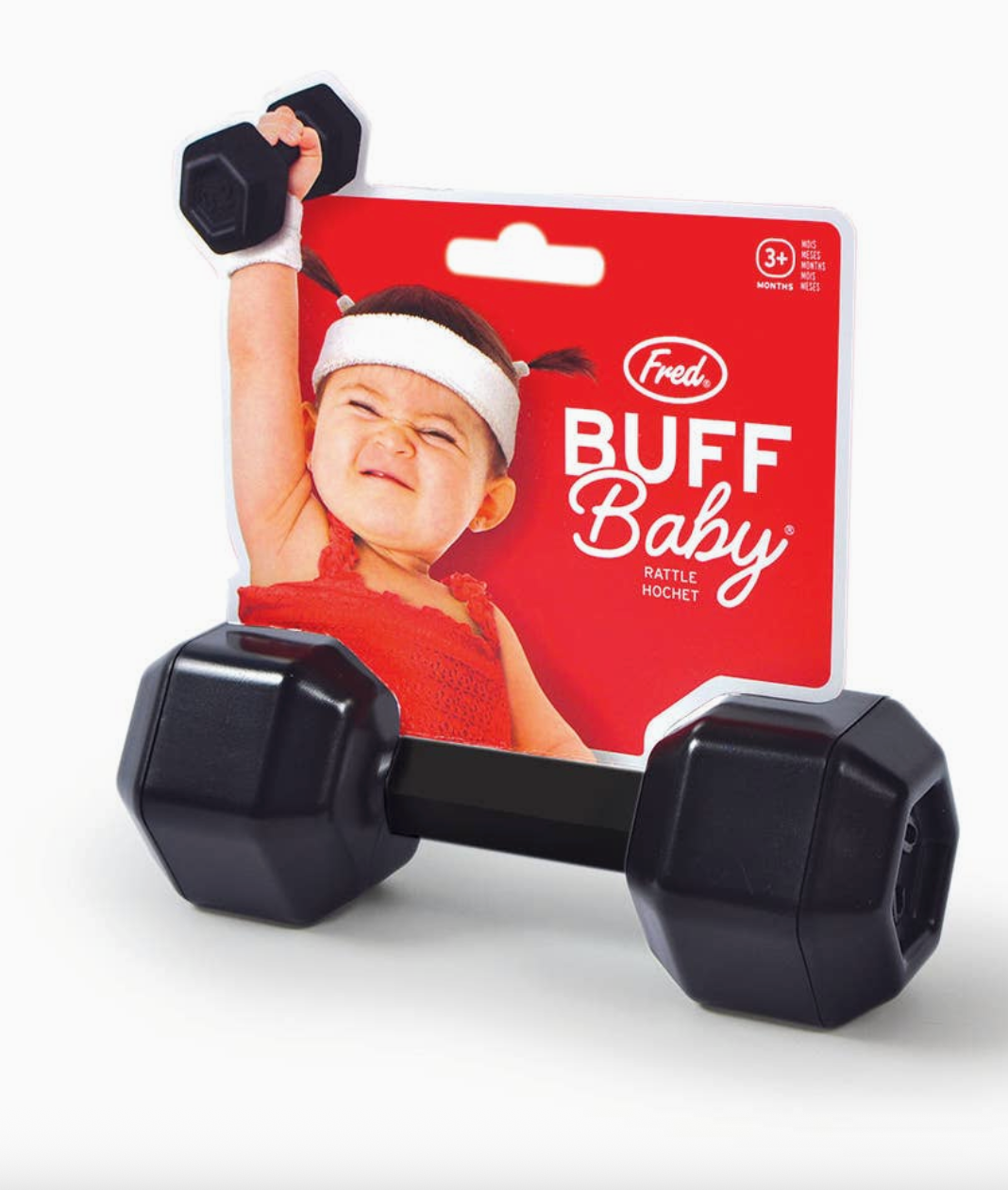 Buff Baby Barbell Rattle