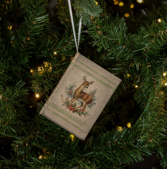 Fawns Journal Ornament