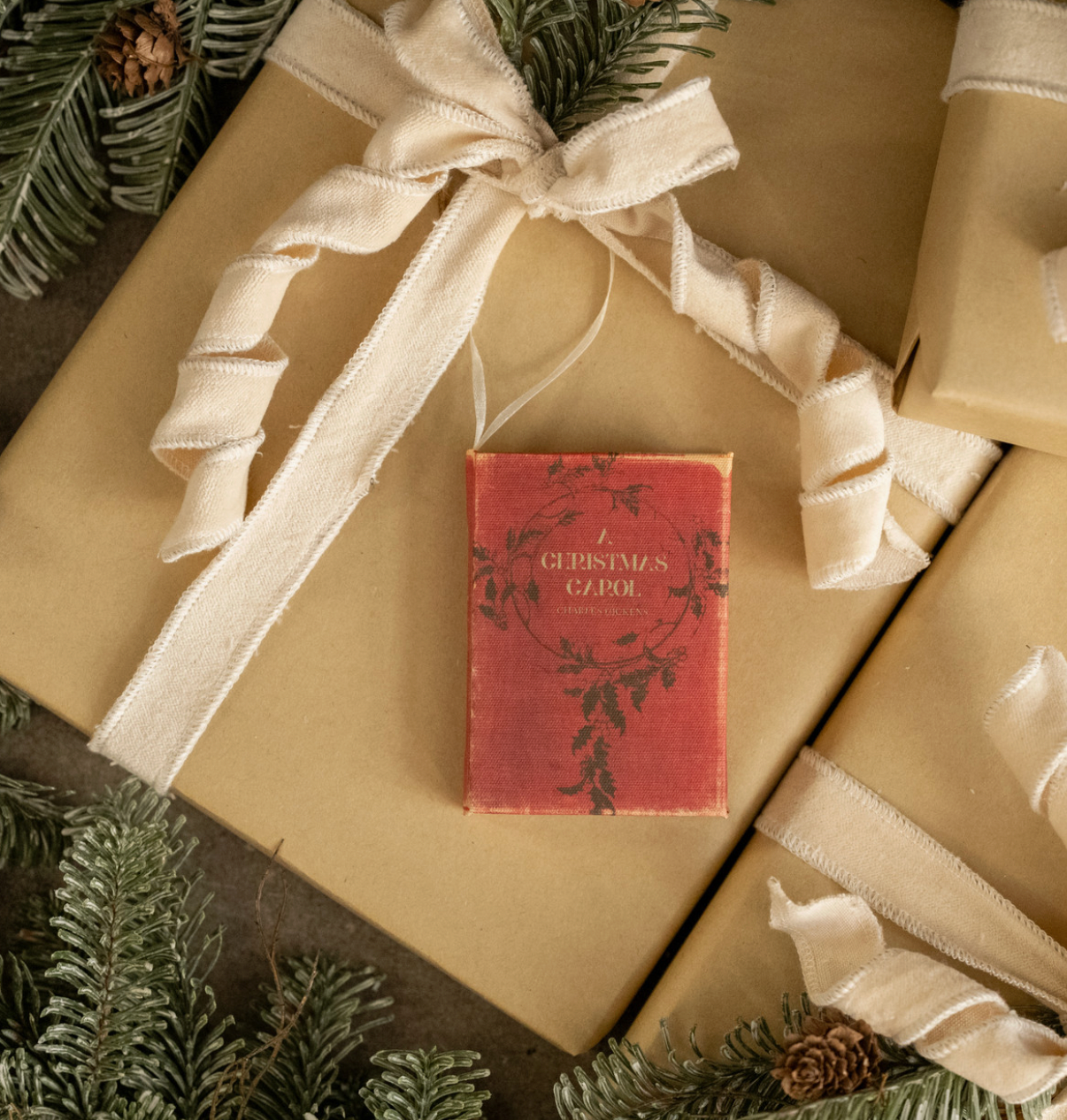 Christmas Carol Journal Ornament