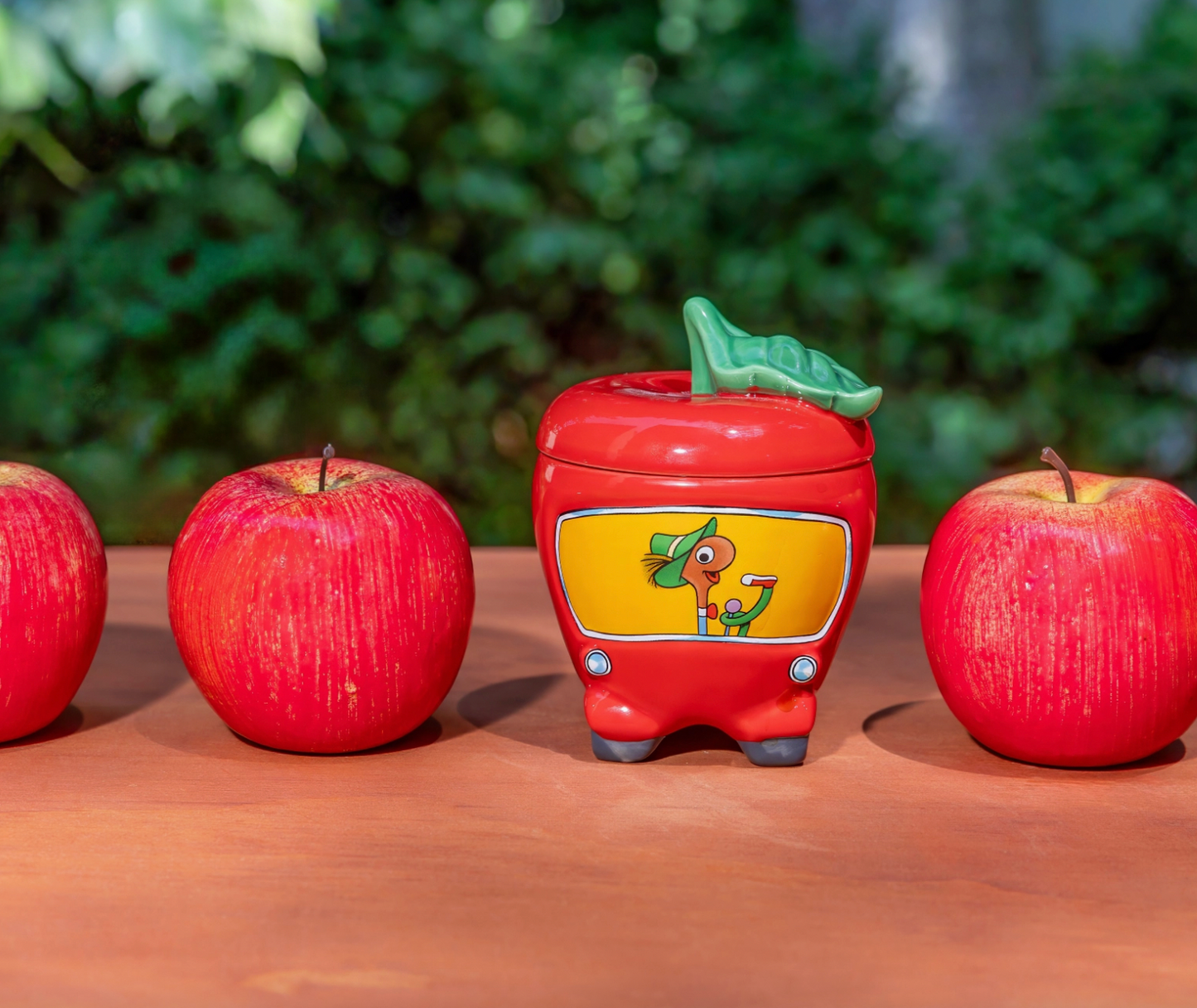 Richard Scarry Lowly Worm Apple Car Mug