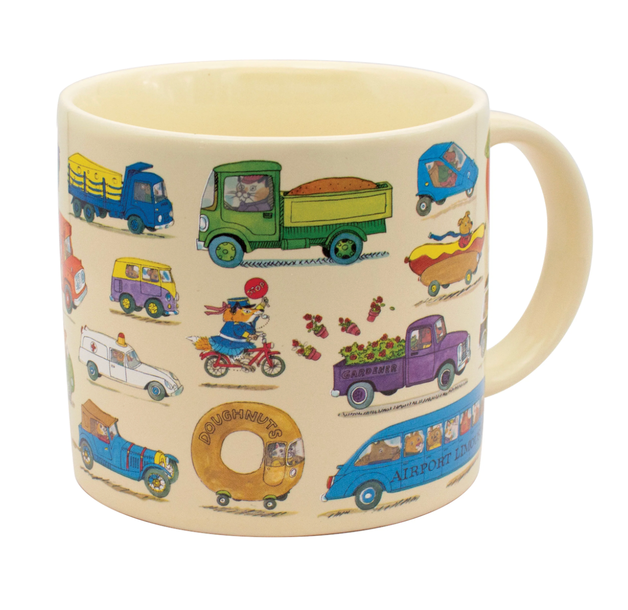 Richard Scarry Cars and Trucks Heat Transforming Mug
