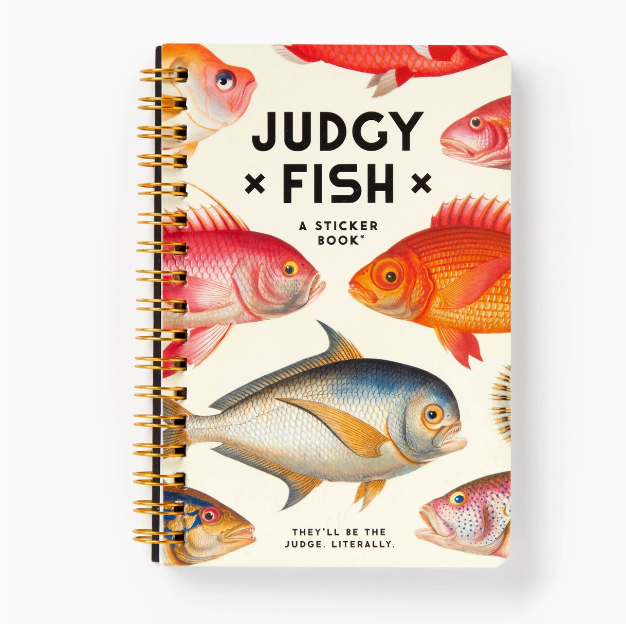 Judgy Fish Sticker Book