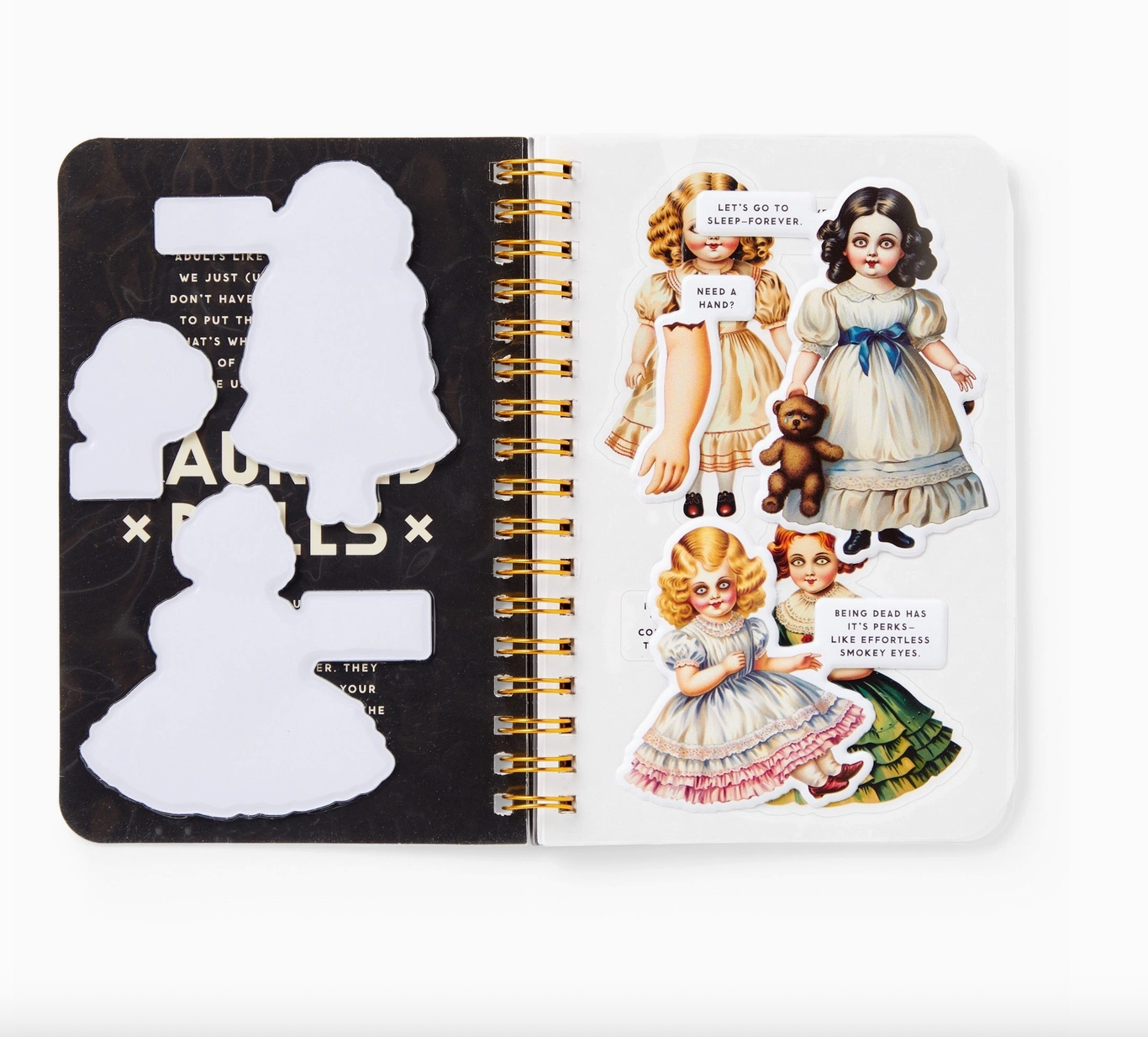 Haunted Dolls Sticker Book