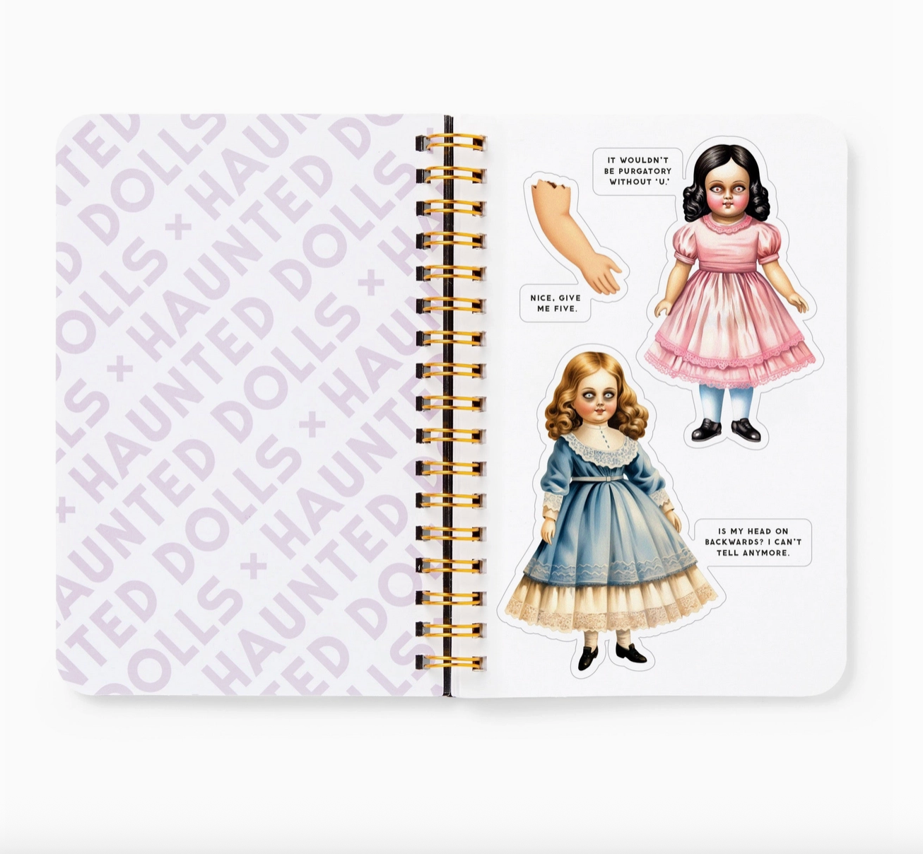 Haunted Dolls Sticker Book