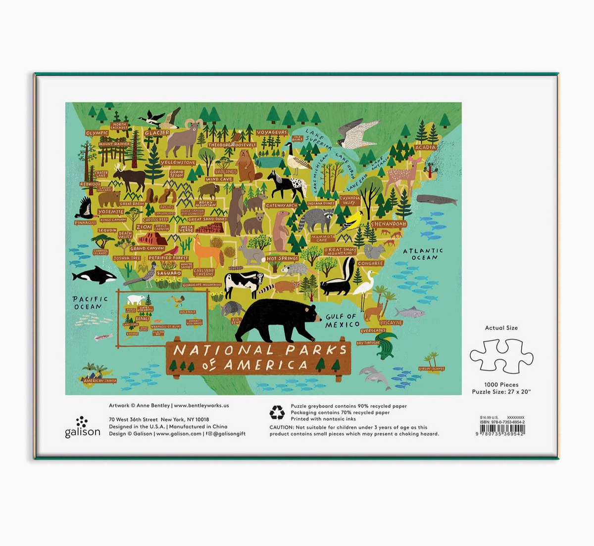 National Parks Puzzle