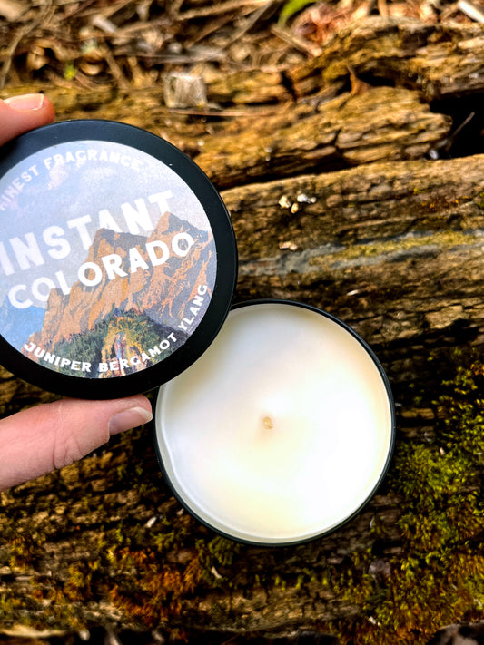 Instant Colorado Scented Candle Tin