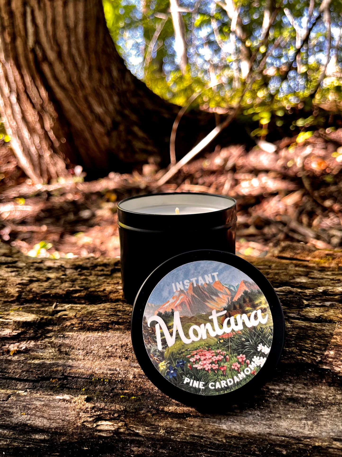 Instant Montana Scented Candle Tin