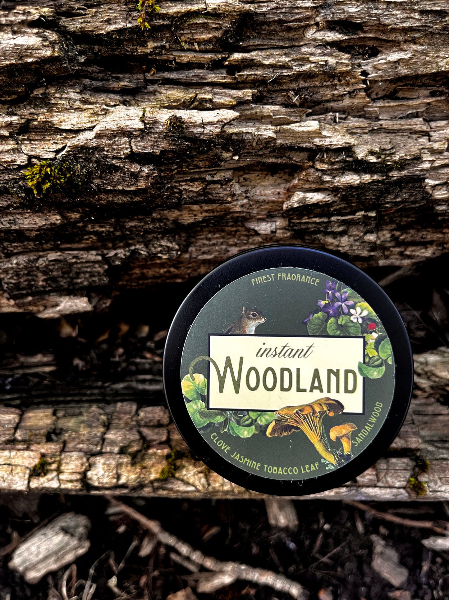 Instant Woodland Scented Candle Tin - NEW 8oz Size