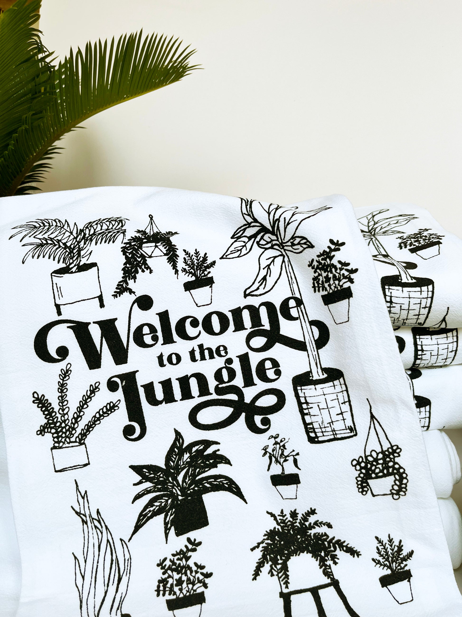 Welcome to the Jungle Kitchen Towel