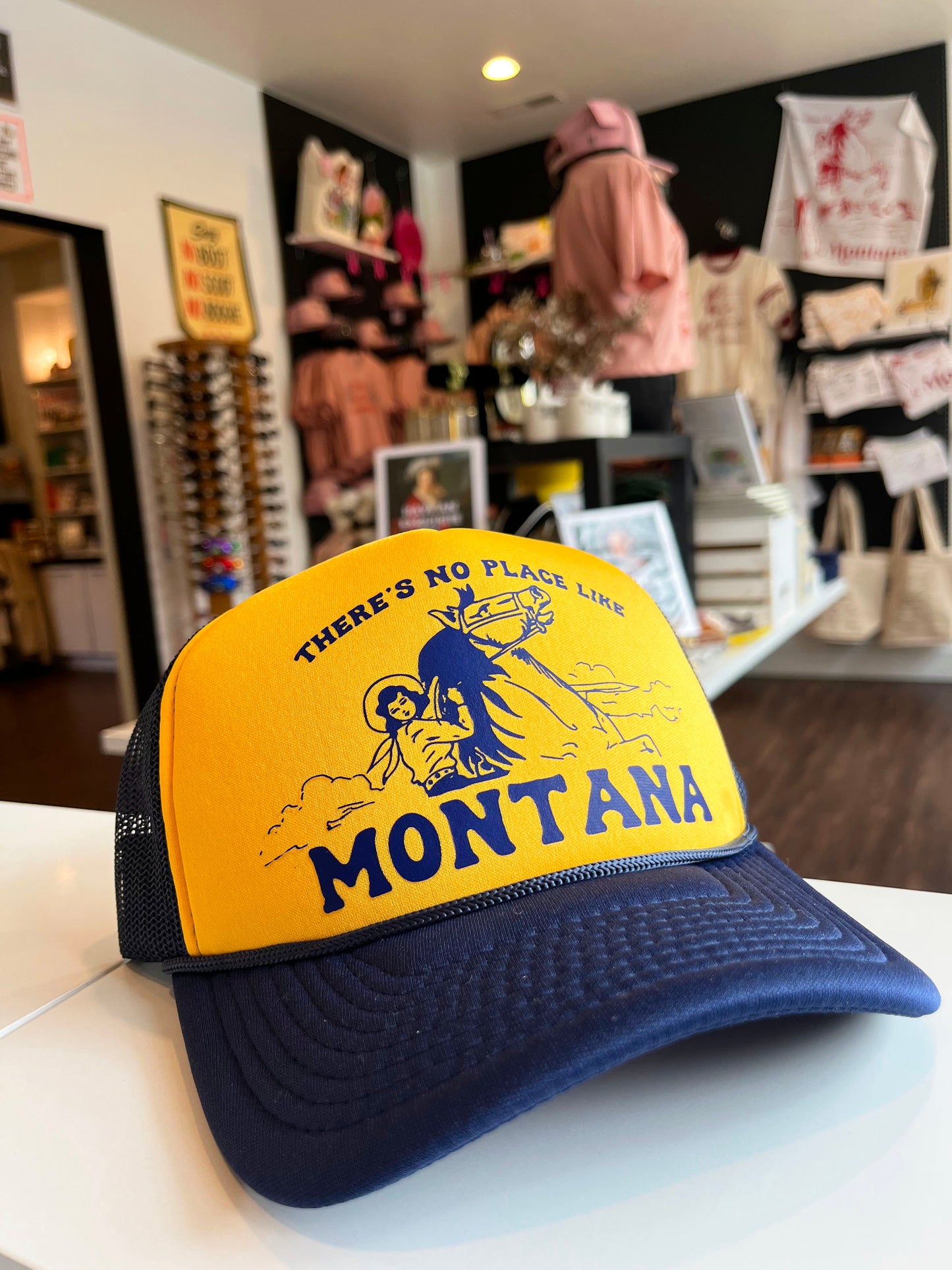 No Place Like Montana Trucker Hat