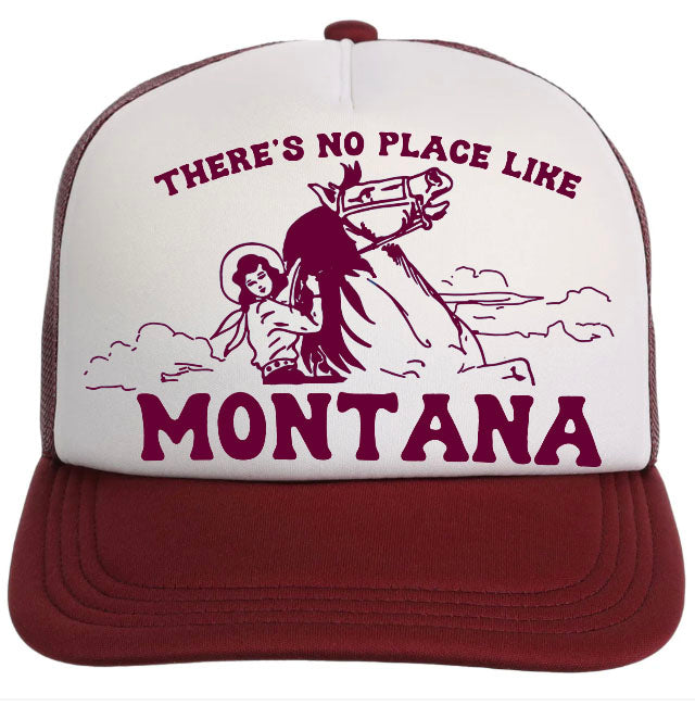 No Place Like Montana Trucker Hat