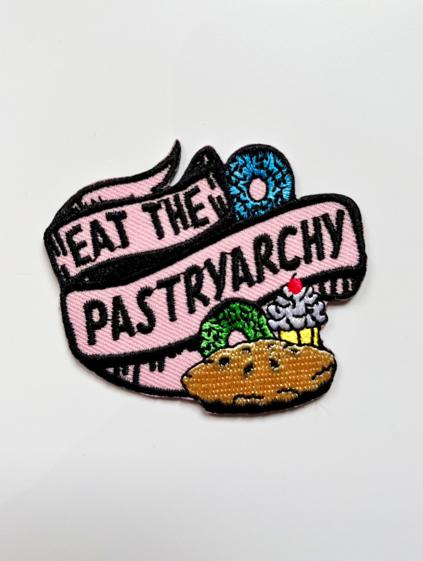 Eat the Pastryarchy Iron-on Patch