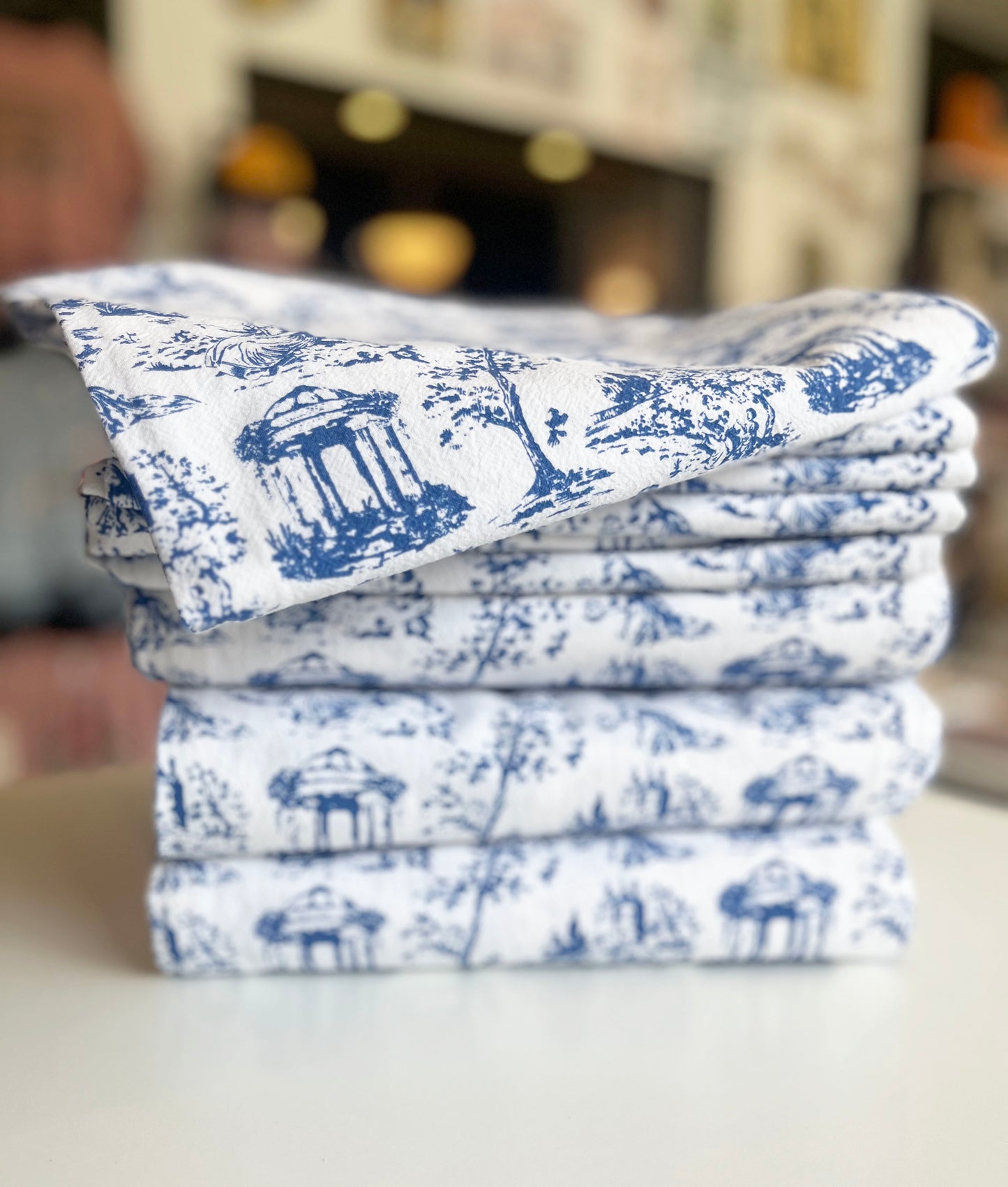 Shit Show Toile Kitchen Towel