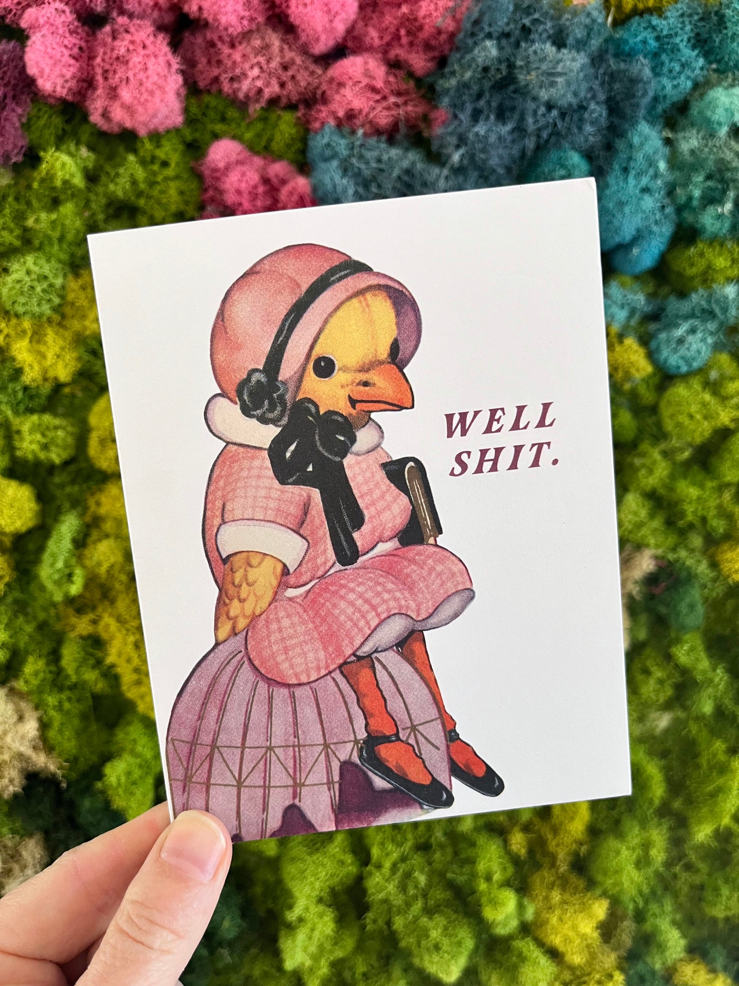 Well Shit Duck Card