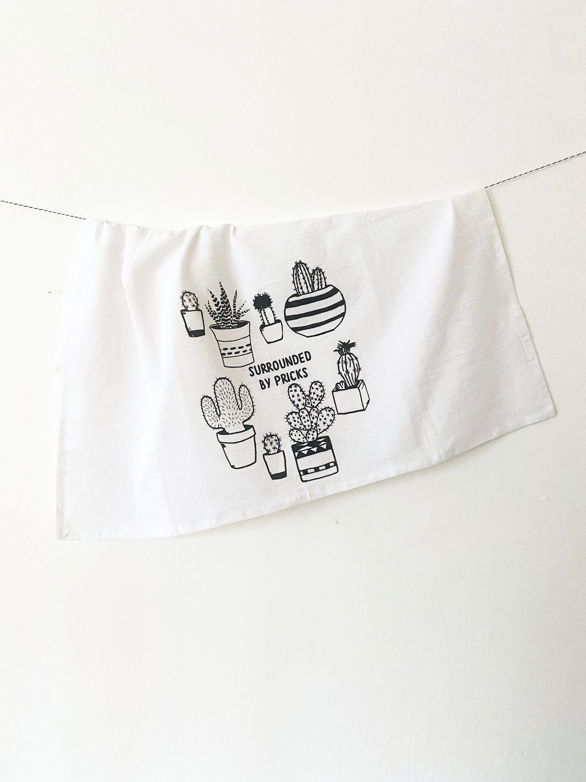 I Don't Know What I'm Doing Cotton Kitchen Towel – The Coin Laundry Print  Shop